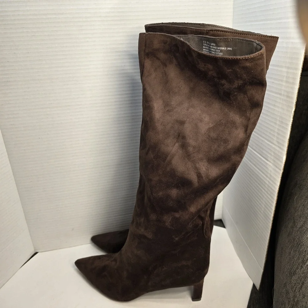 Women's Justice Boots‎ with Memory Foam Insole – A New Day Brown Size 8.5 NWT